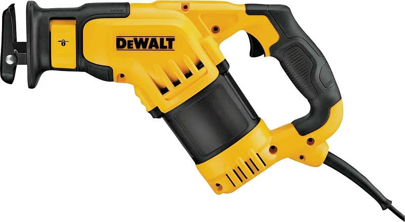 12 Amp Corded Brushed Compact Reciprocating Saw Dwe357 With Keyless Blade Change