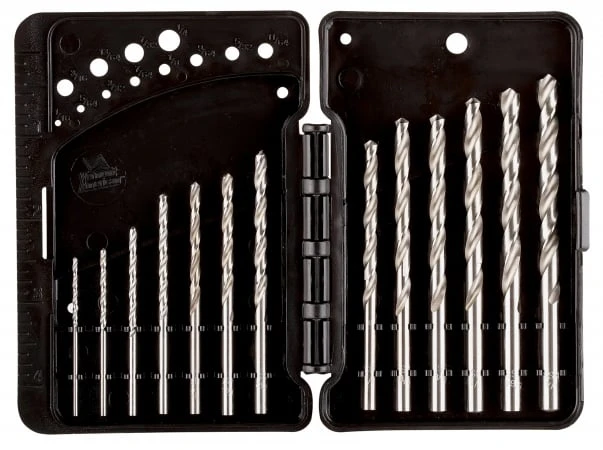 10245 13-piece High Speed Steel Drill Bit Set 1/16-inch To 1/4-inch
