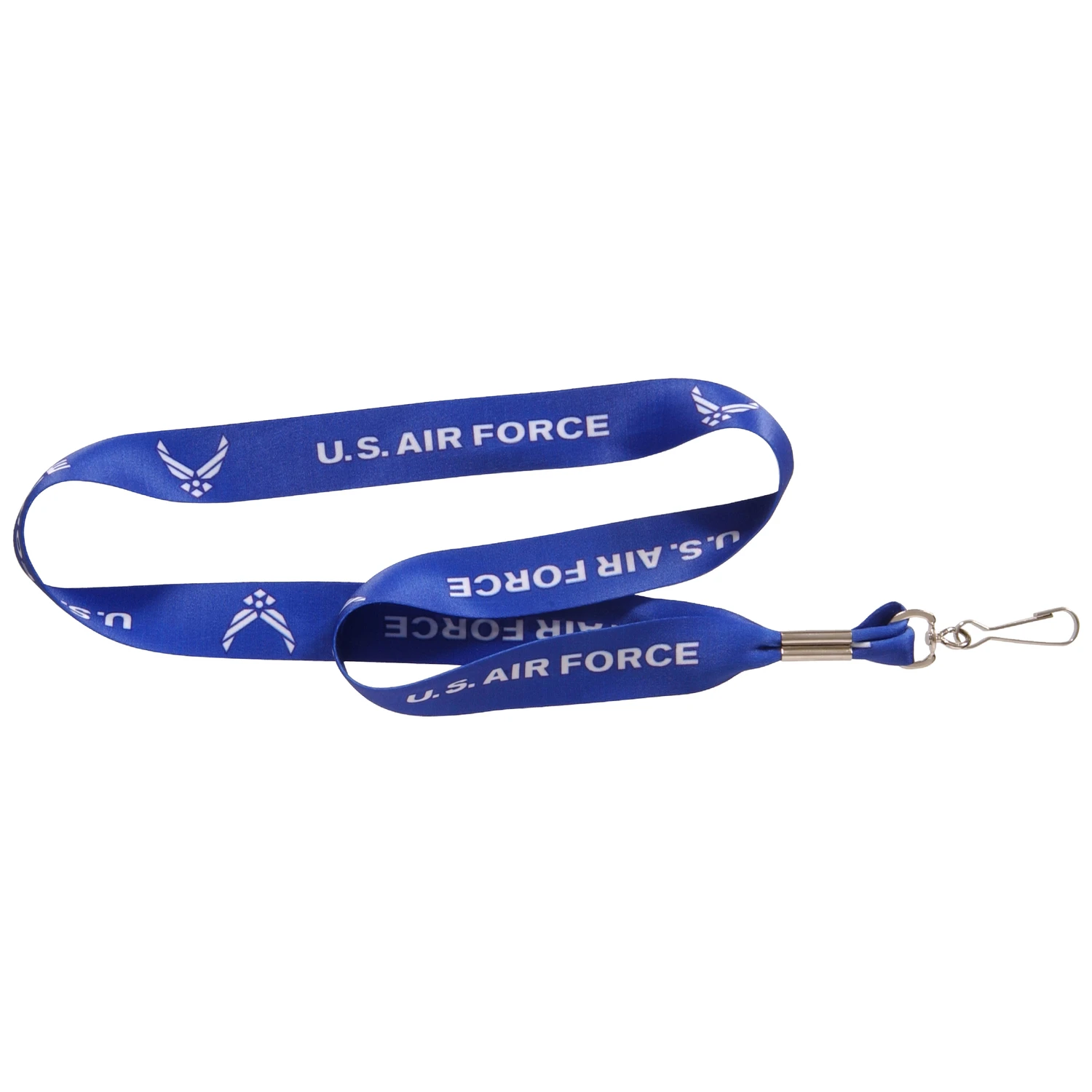 Hillman 5971213 Polyester Multicolored Decorative Key Chain Lanyard, U.s. Air Force - Pack Of 6