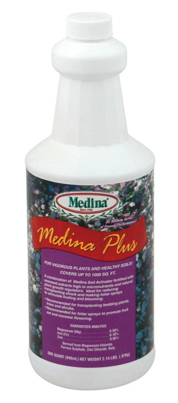 Medina Ag Products Plus Liquid Organic Bud & Bloom Booster 1 Quart