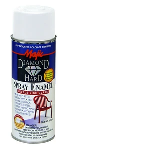 Diamond Hard Enamel Spray Paint, 11 Oz, Gloss Battleship Gray, Model 8-21509-8