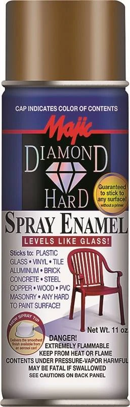 Diamondhard Gloss Brown Spray Paint, 11 Ounce Can