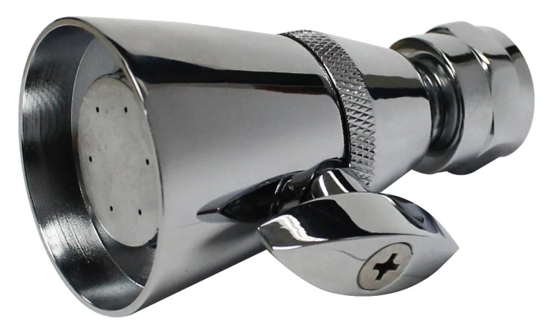 Adjustable Spray Shower Head, Chrome-plated Brass, Model Pp825-014