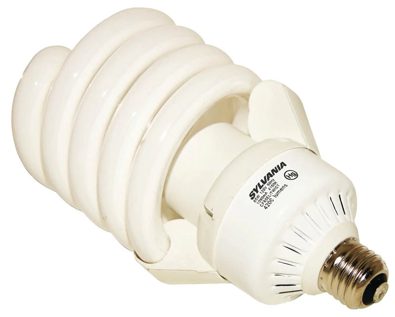 29508 65 Watt Compact Fluorescent Light Bulb, Twist Medium Screw Base