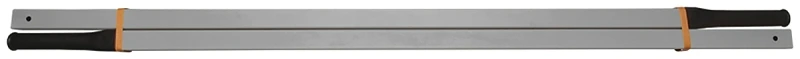 002249vb Steel Wheelbarrow Handles, 60 Inch Length, Cool Gray Finish