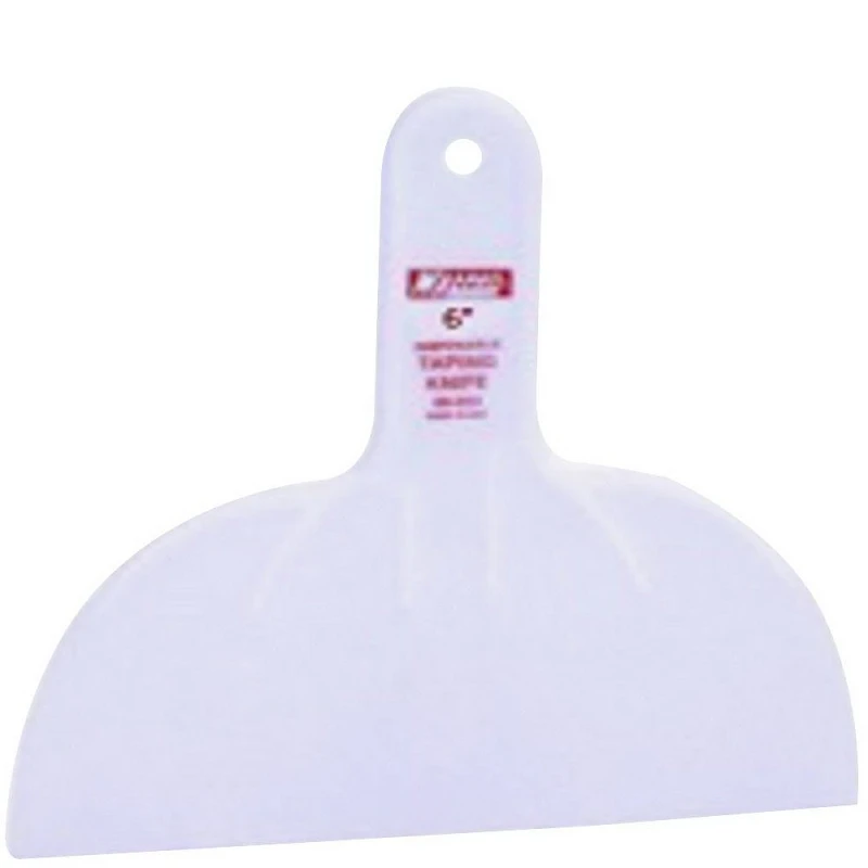 88-017 6 In. Disposable Plastic Taping Knife, Reinforced Handle, 24 Pk