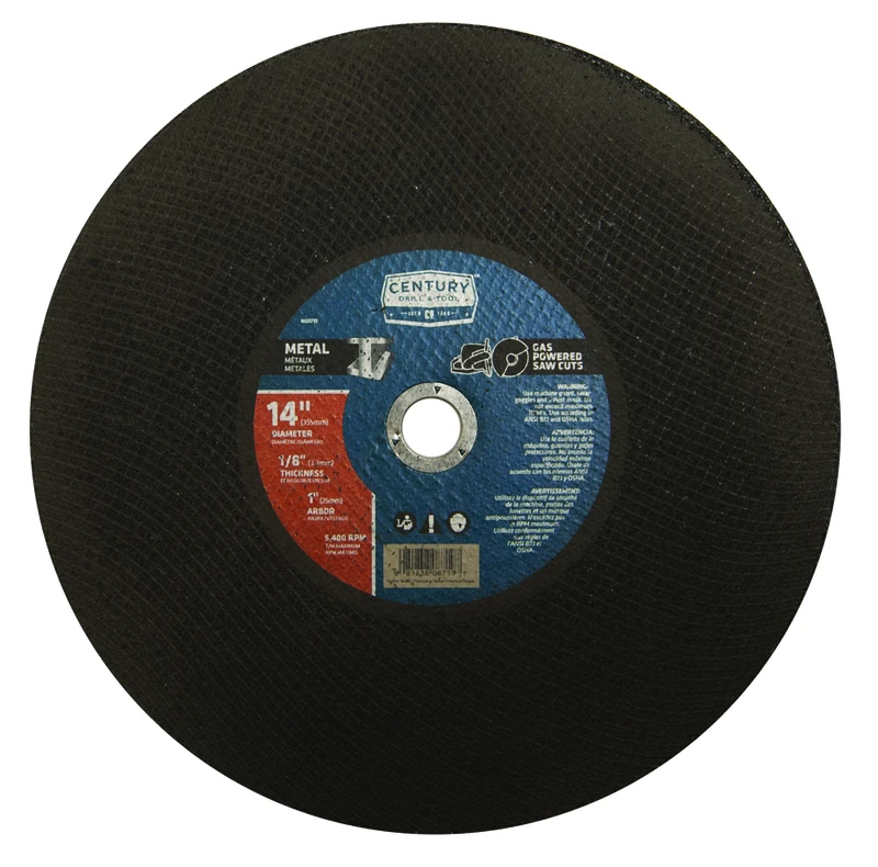 14 In. High Speed Metal Circular Saw Blade 1 In. Arbor