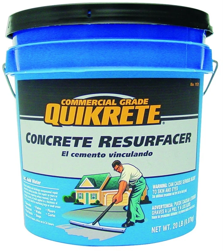 1131-20 Concrete Resurfacer, Gray Powder, 20 Lb Pail