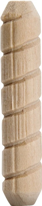 Waddell 775-CS Spiral Groove Dowel Pin, 5/16 in Dia x 1-1/2 in L