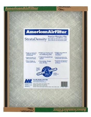 10x20 x 1 In. Fiberglass Air Filter, 30 Days