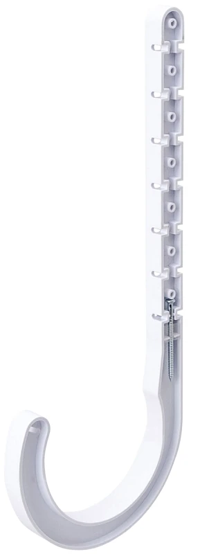 DWV J-Hook Pipe Hanger Holder, 4 x 7 In., 4-Pk.