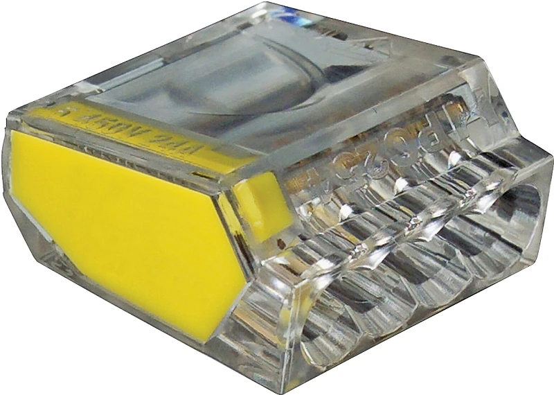Gardner Bender PushGard 22-12 Ga. Copper Wire Wire Connector Yellow 100 pk