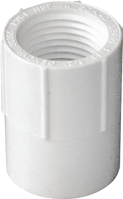 1/2-in Diameter Pvc Schedule 40 Female Adapter - Model 435005rmc