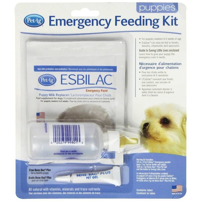 Esbilac Emergency Feeding Kit For Puppies And Kittens