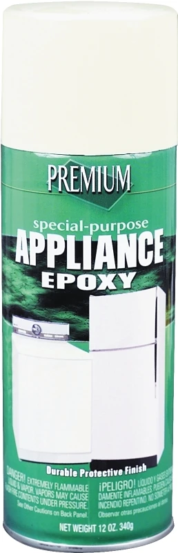 Almond Appliance Epoxy Spray Paint, 12 Ounce Aerosol Can, Model 208420