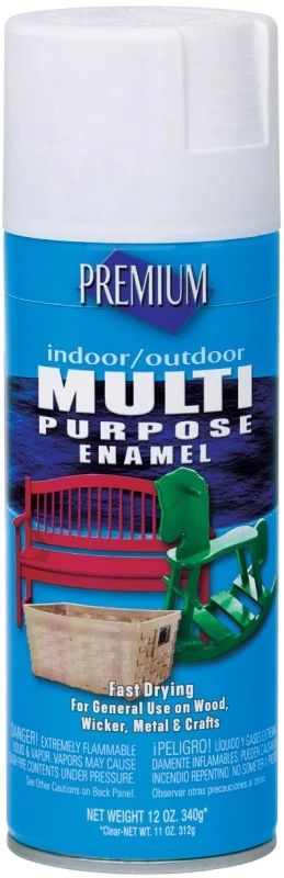 Mp1016 Multi-purpose Spray Primer, 12 Ounce Can, White For Interior And Exterior Use