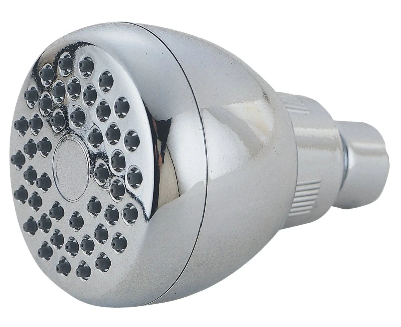 B11041cp Fixed Mount Showerhead With Rubber Tips, Chrome Finish