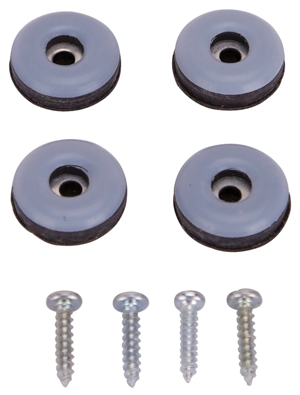 1 Inch Screw-on Furniture Glide With Steel Screws For Easy Movement
