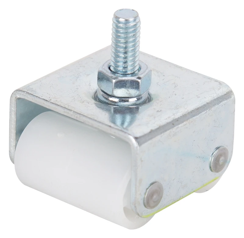 Jc-a01-ps Dual Wheel Appliance Caster, 7/8 In Hub, Zinc Plated, 125 Lb Load Rating