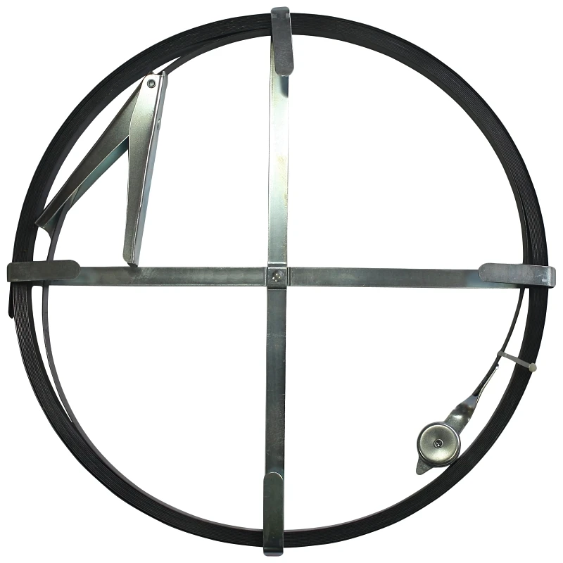 Dc00007-50 Flat Sewer Rod 1/2 In Diameter X 50 Ft With Holder