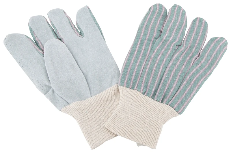 Gv-788hc-3l Men's Split Leather Palm Work Gloves - One Size Fits All