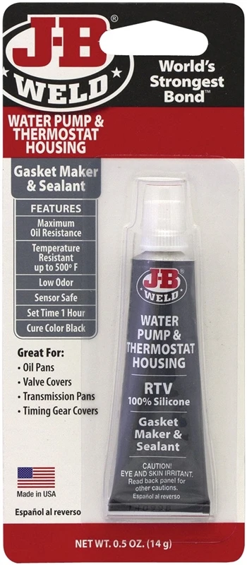 32507 Gasket Maker And Sealant, 0.5 Oz Gel For Water Pump & Thermostat