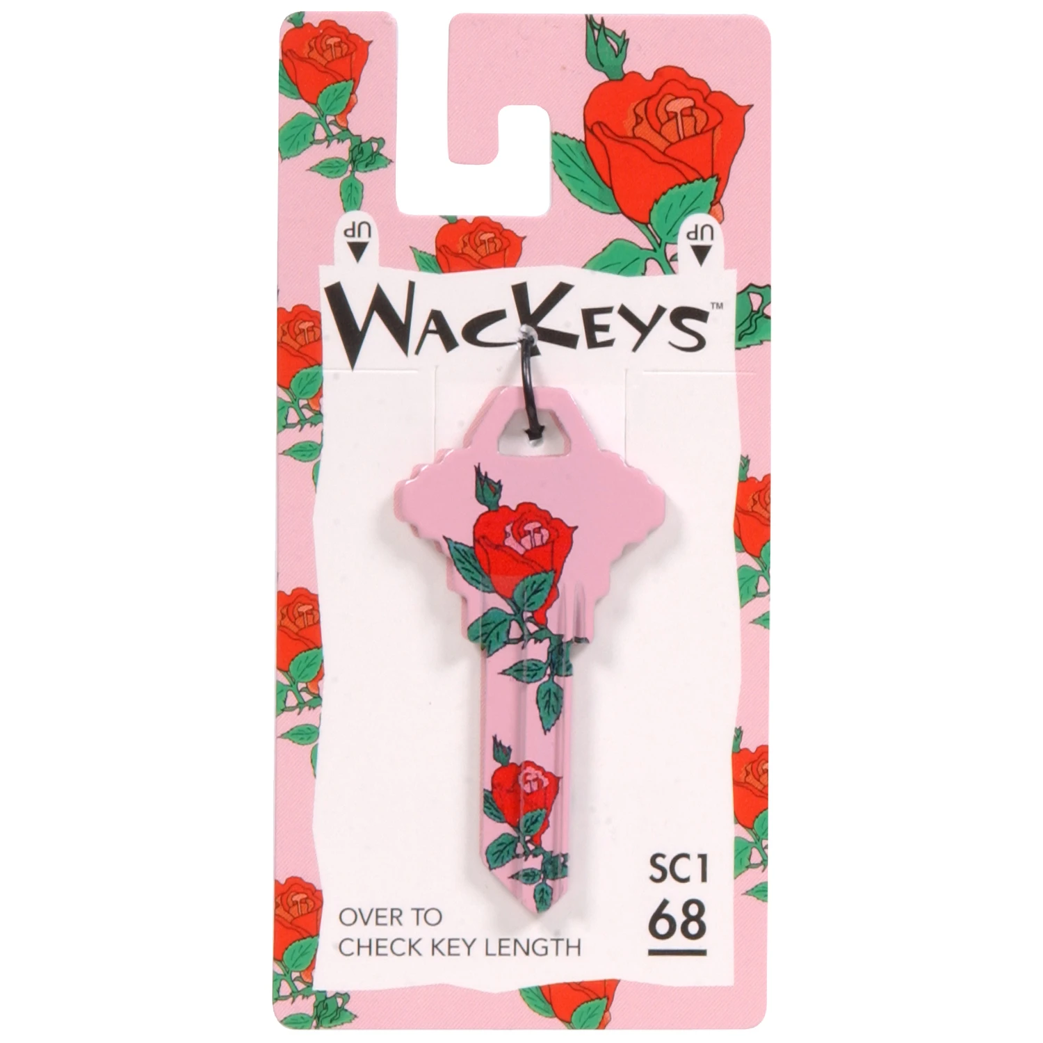 Hillman Wackey Rose House/Office Universal Key Blank Single Hillman Wackey Rose House/Office Universal Key Blank Single