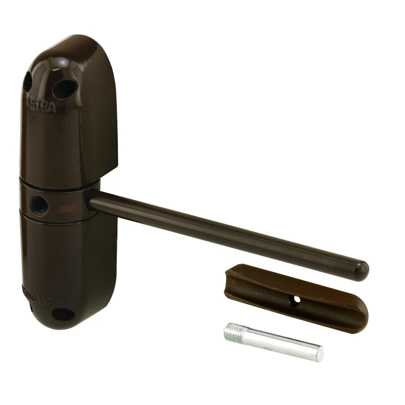 Kc17hd Brown Safety Spring Door Closer, Adjustable Tension, 150 Lb Load Capacity