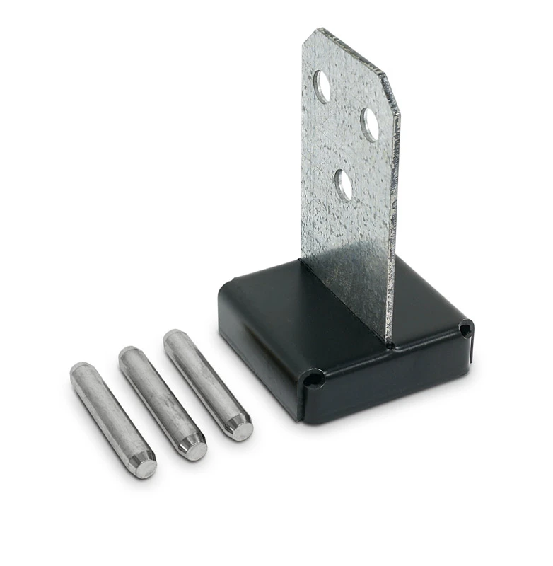 3-1/2 In. X 3-1/2 In. 10 Ga Z-max Concealed Post Base