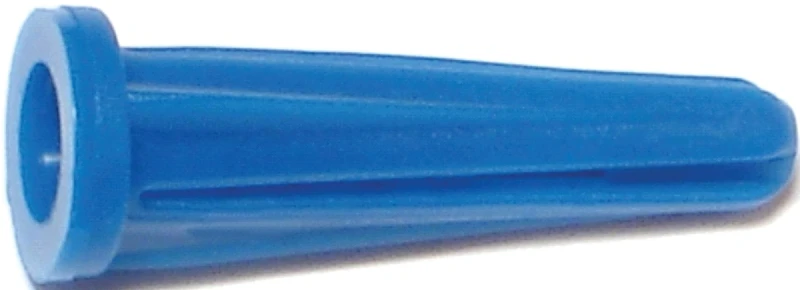 Plastic Wall Anchors With Screws, Size 8-10 X 7/8 Inch