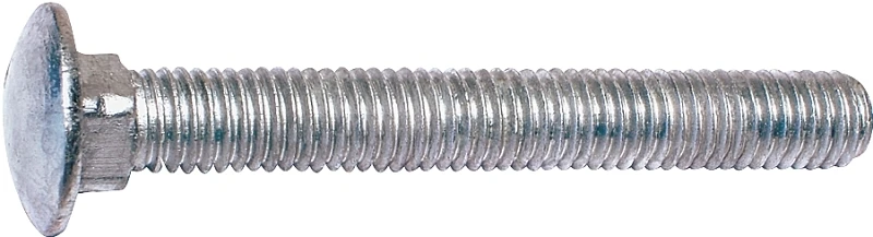 Galvanized Carriage Bolt 1/2-13 X 5 In, Model 05525