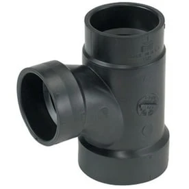 Mueller Streamline 2-in x 1-1/2-in x 1-1/2-in Dia ABS Sanitary Tee Fitting