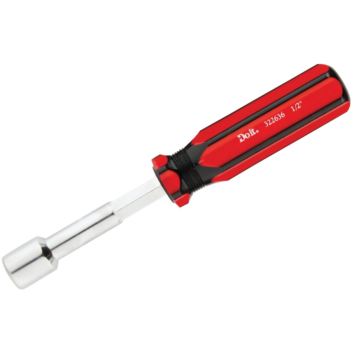 Standard 1/2 Inch Nut Driver With 3 Inch Solid Shank - Model 322636