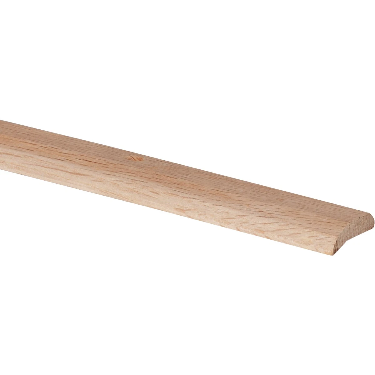 Unfinished Smooth 1-7/16 In. X 6 Ft. Oak Carpet Joining Bar H176uf/6di