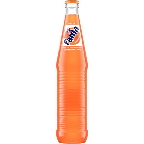 Caffeine-free Orange Soda, 12 Fl. Oz. - Mexican Glass Bottles