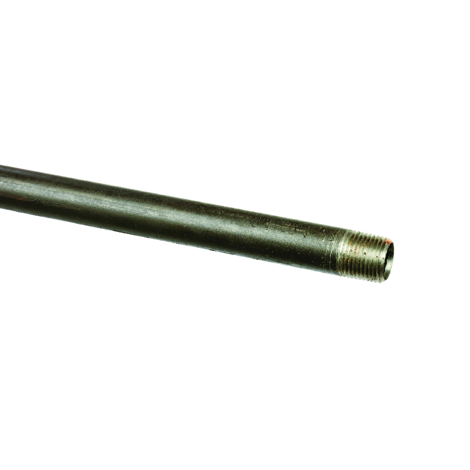 1/2 In. X 60 In. Carbon Steel Threaded Black Pipe - Schedule 40