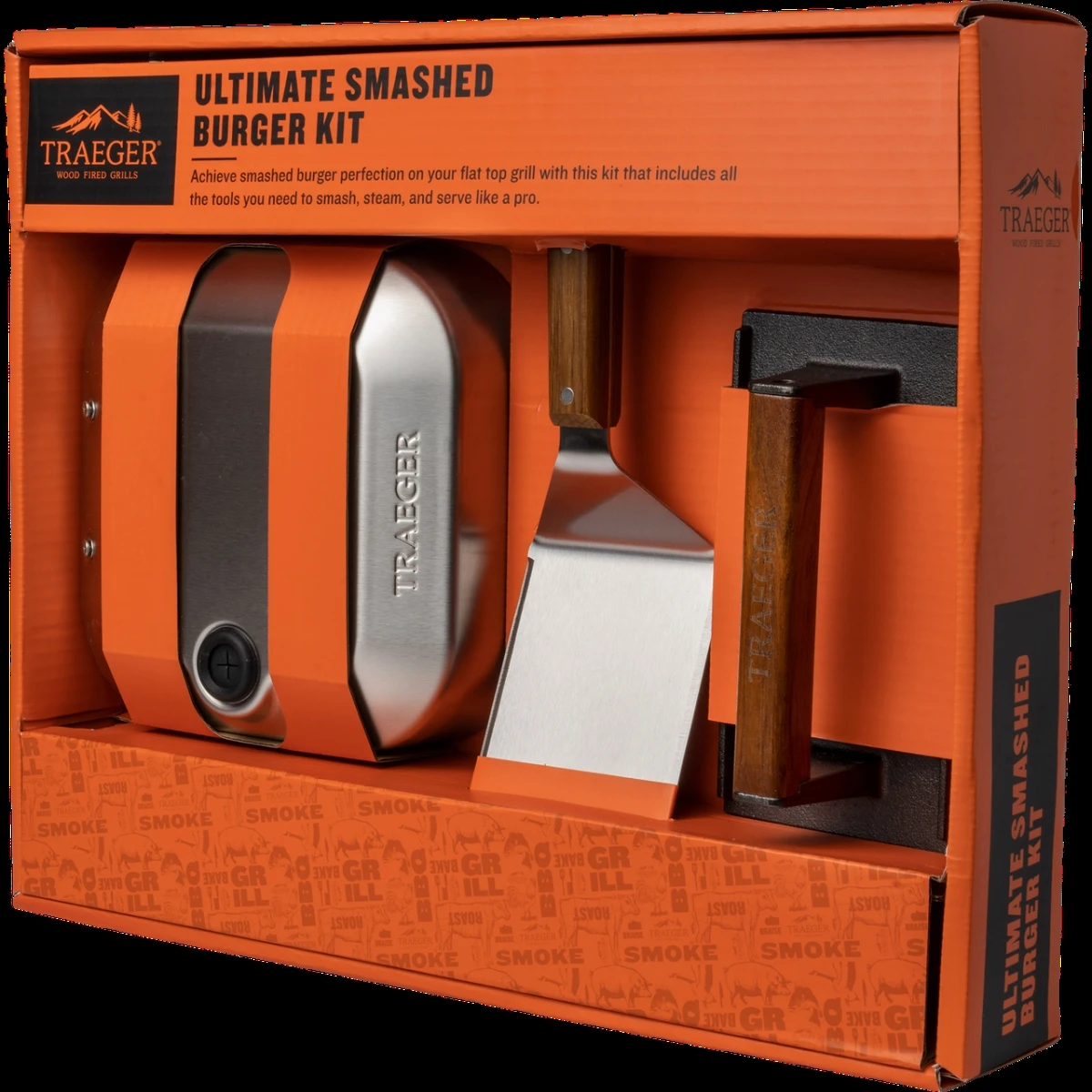 Ultimate Smashed Burger Kit - 3-piece Grill Tool Set
