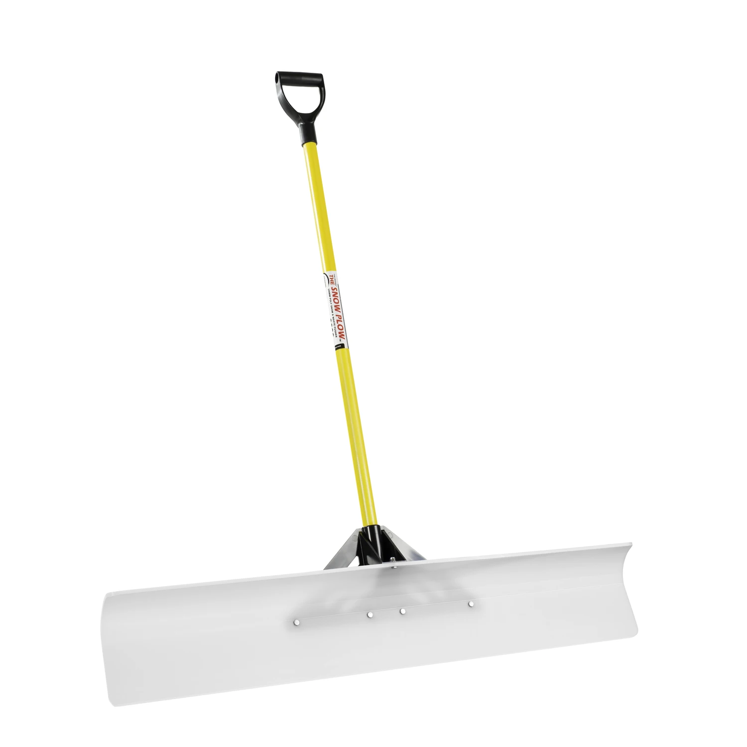 48 In. W X 56 In. L Uhmw Snow Pusher With Fiberglass Handle