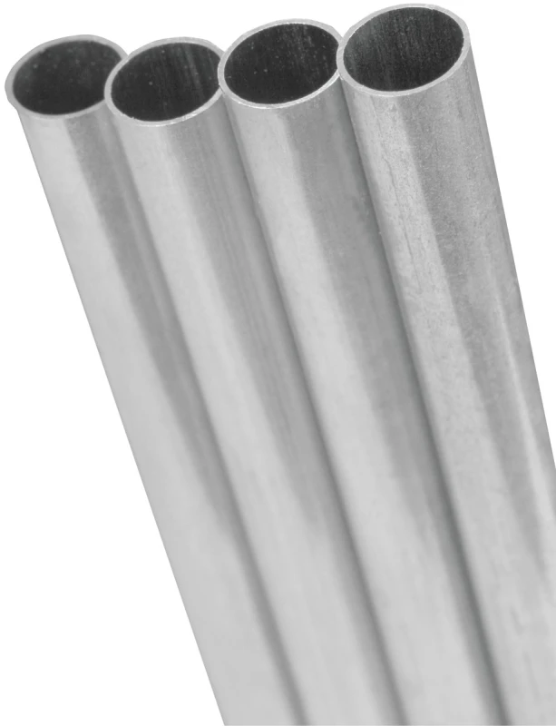 Aluminum 9/32 In. O.d. X 1 Ft. Round Tube Stock - Model 8107