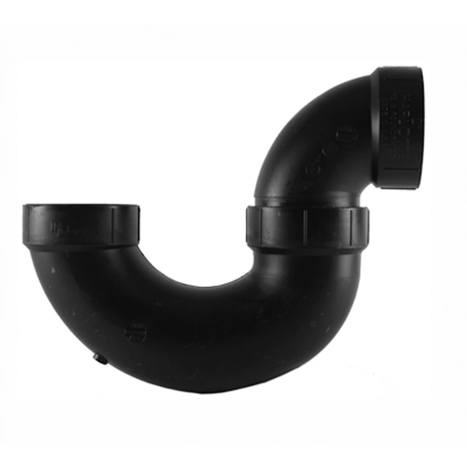 1-1/2 In. Black Abs P-trap For Bathtub And Sink Applications