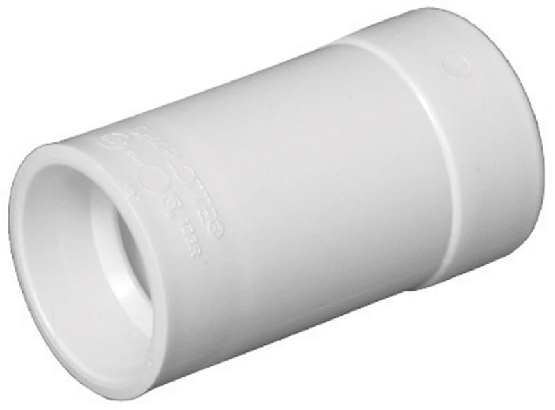 Charlotte Pipe 3 in. Hub X 4 in. D Spigot PVC Pipe Adapter 1 pk