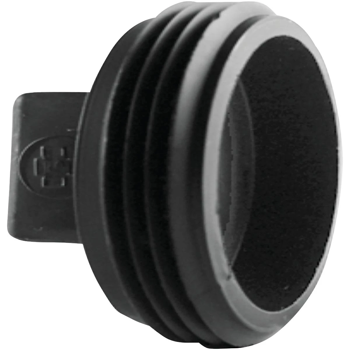 4 In. Mpt Threaded Abs Plug For Dwv Applications
