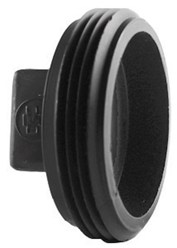 2 Inch Male Pipe Thread ABS Drain Waste Vent Plug