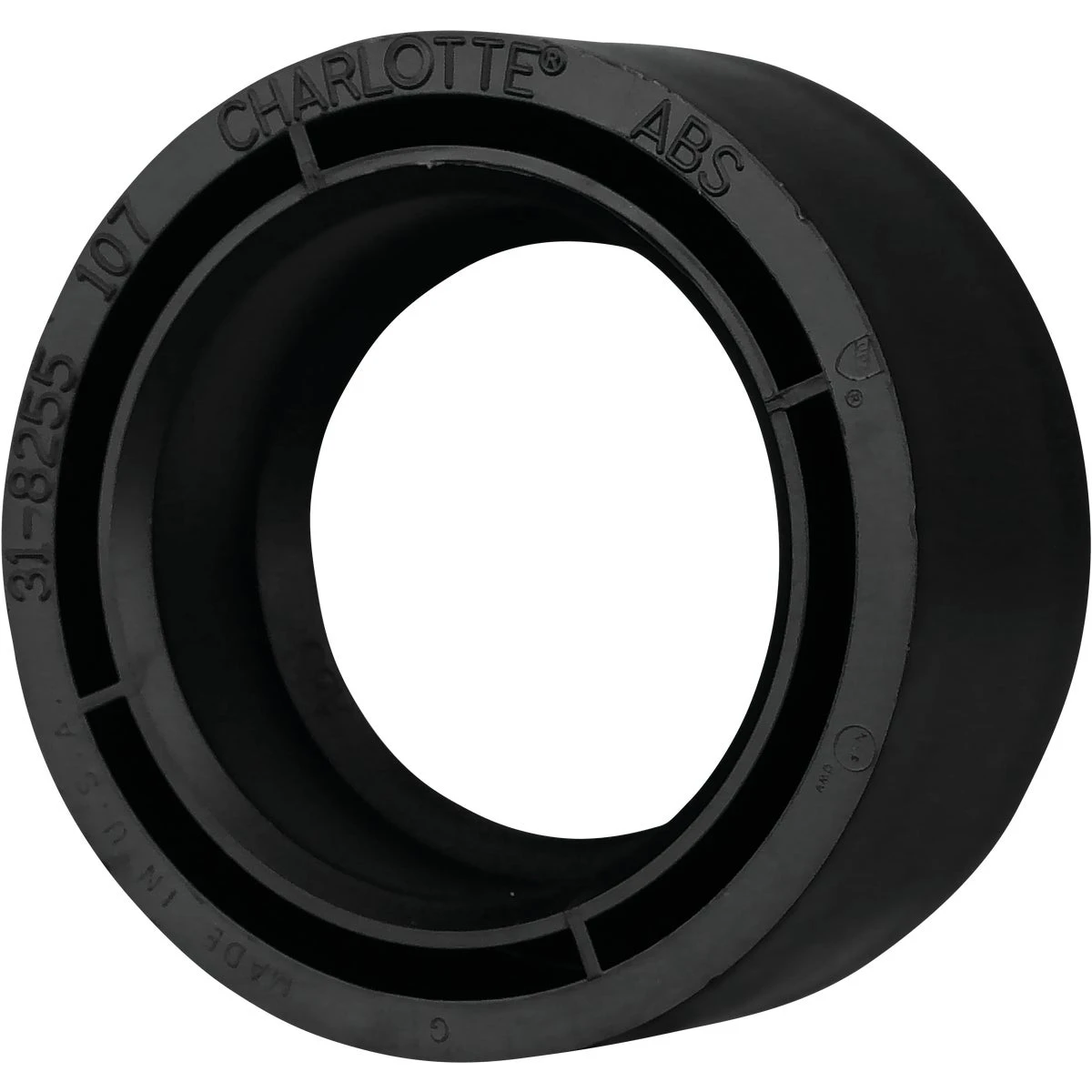 3 In. Spigot X 2 In. Hub Reducing Abs Bushing - Schedule 40