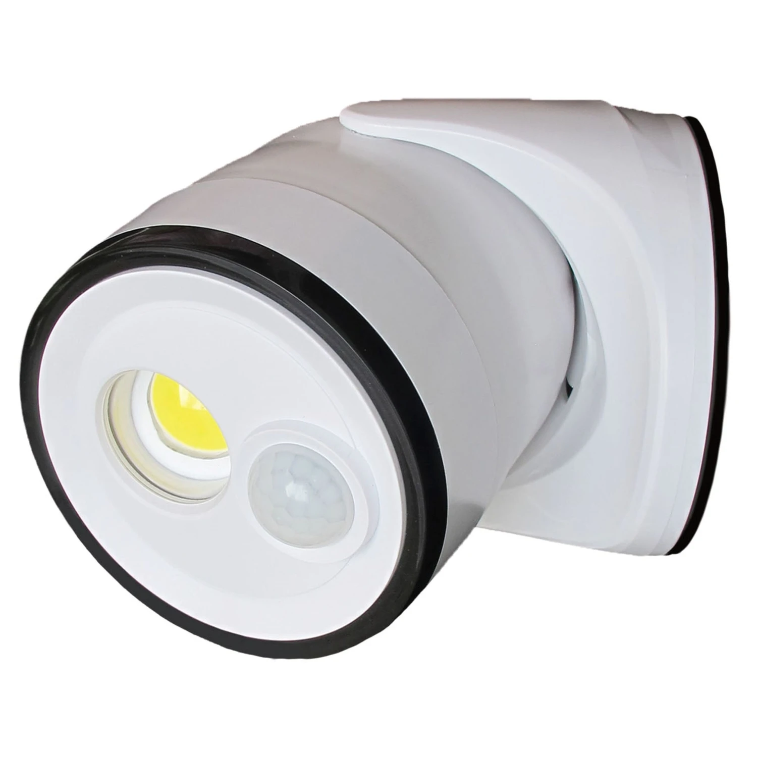 Battery Operated White Motion Sensor Chip on Board Security LED Floodlight 400 Lumens