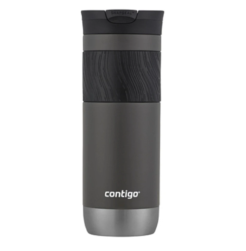 Snapseal Travel Mug in Sake Color, 20 Ounce Capacity, Spill-Resistant Lid
