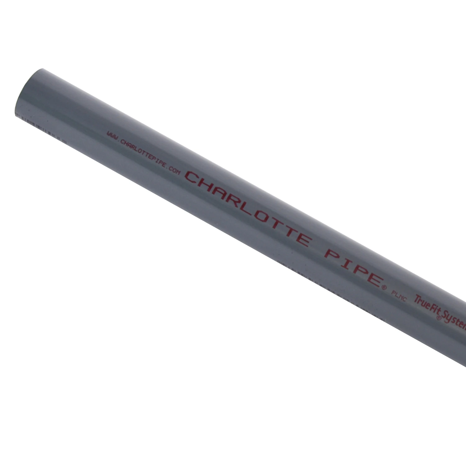 Schedule 80 Polyvinyl Chloride Pipe, Plain End, One and One-Half Inch Diameter by Twenty Feet Length