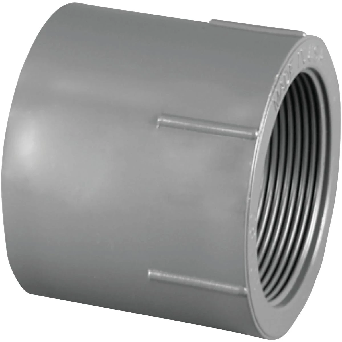 Schedule 80 PVC Slip x FPT Female Adapter, 1-1/2 In.