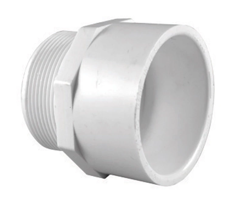 3" WHT Male Adapter