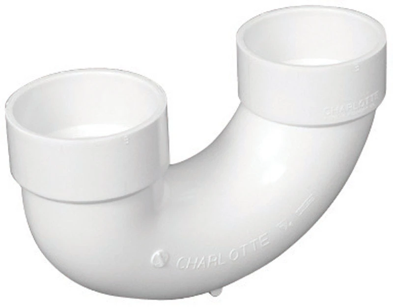 DWV PVC U Bend, 2 In.